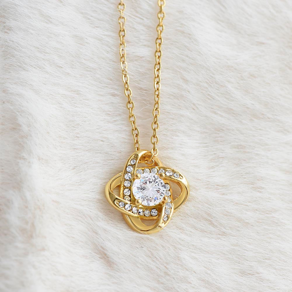 To Someone Special – Love Knot Necklace