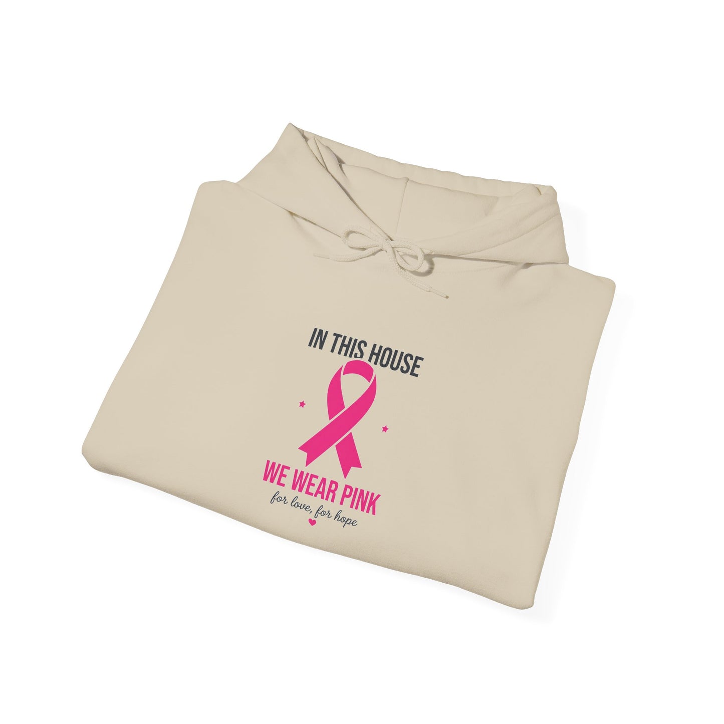 Breast Cancer Awareness Ribbon Hoodie | Pink Support Sweatshirt