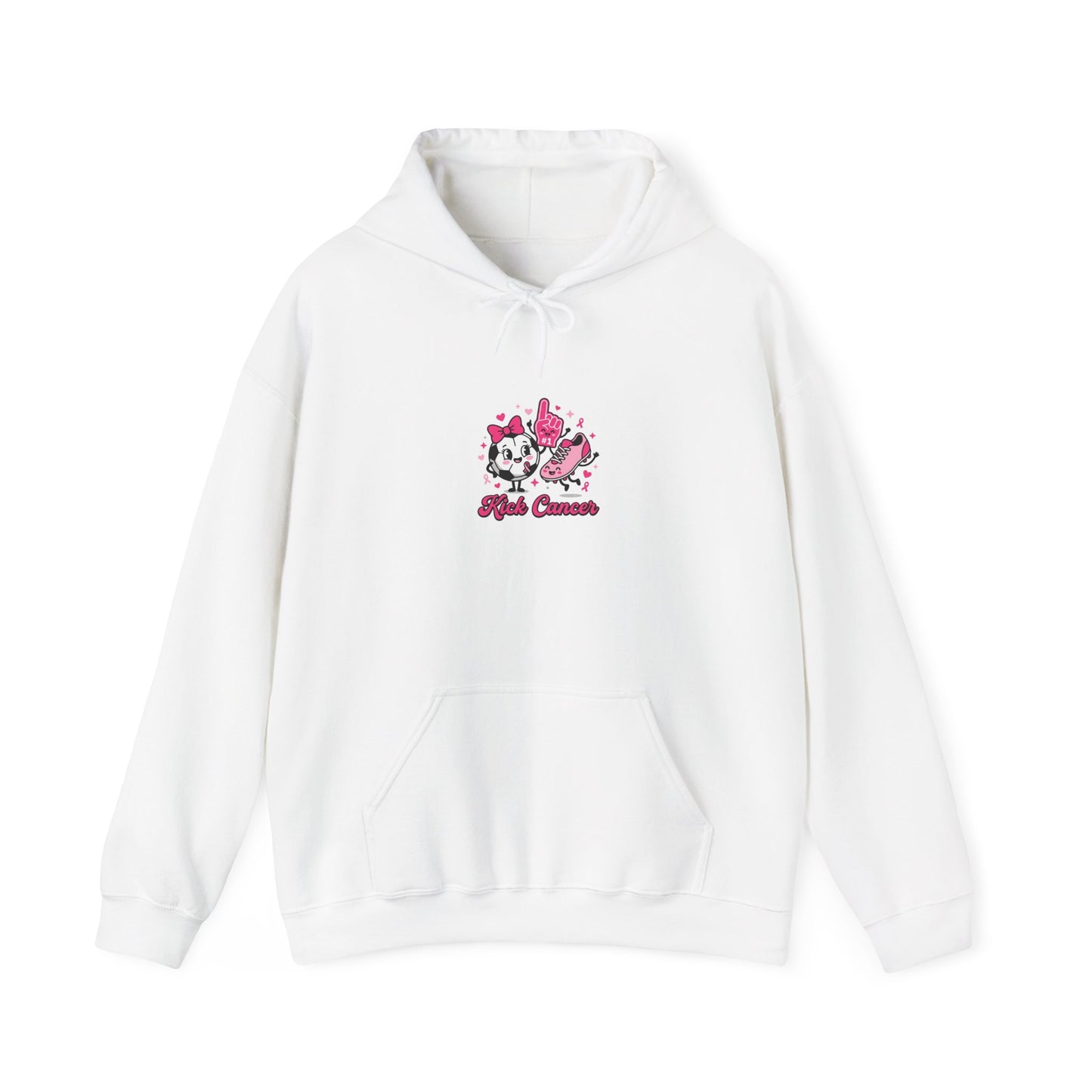 Breast Cancer Ribbon Floral Hoodie | Pink Awareness Support