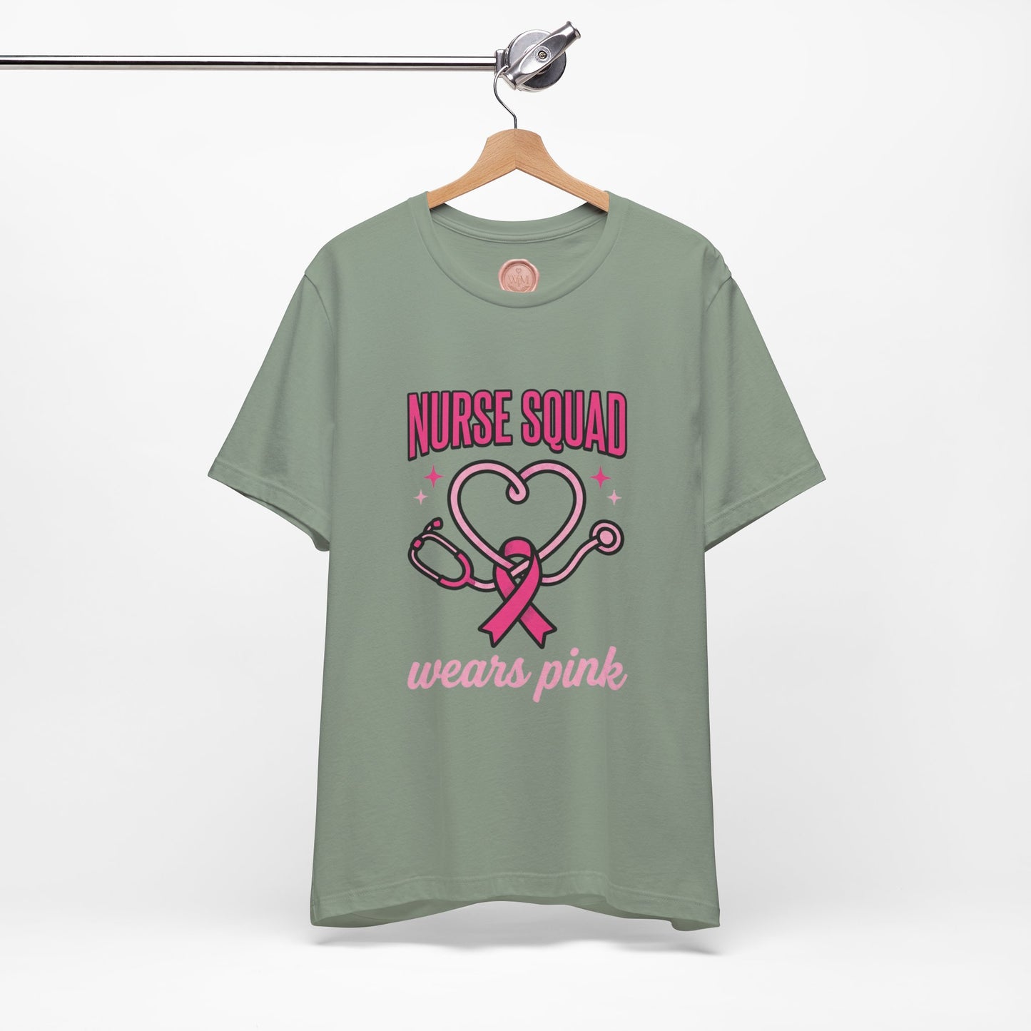 Nurse Squad Wears Pink Tee | Breast Cancer Awareness, Pink Ribbon
