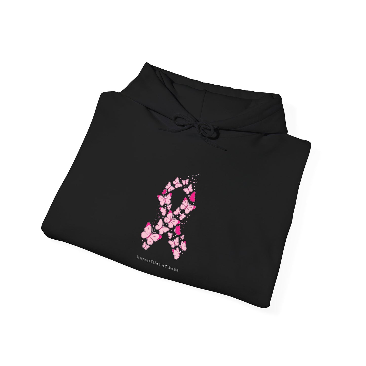 Pink Ribbon Support Hoodie | Breast Cancer Awareness, Survivor Solidarity