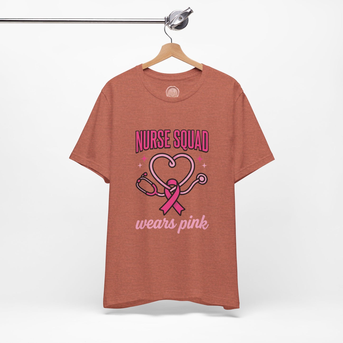 Nurse Squad Wears Pink Tee | Breast Cancer Awareness, Pink Ribbon