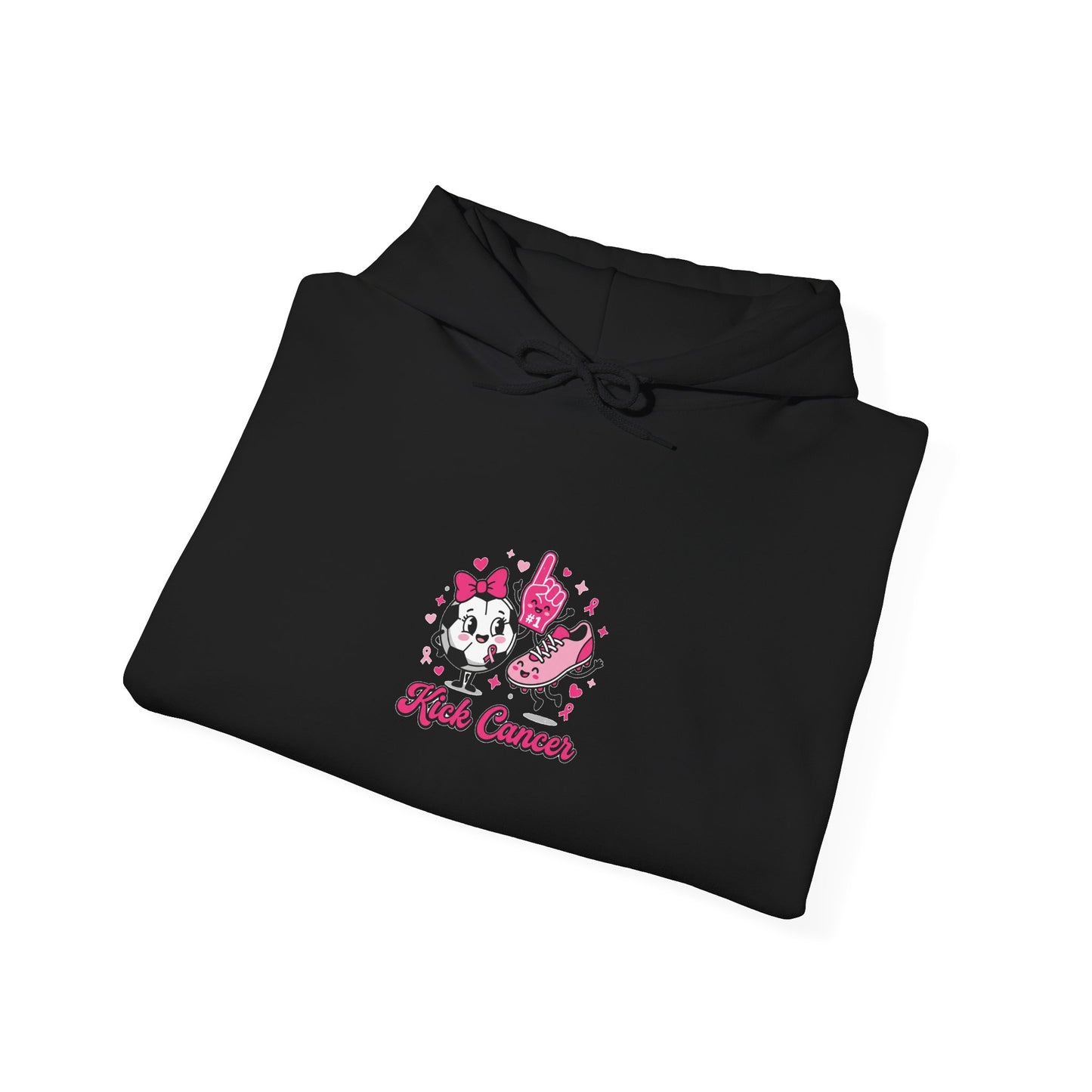 Breast Cancer Ribbon Floral Hoodie | Pink Awareness Support