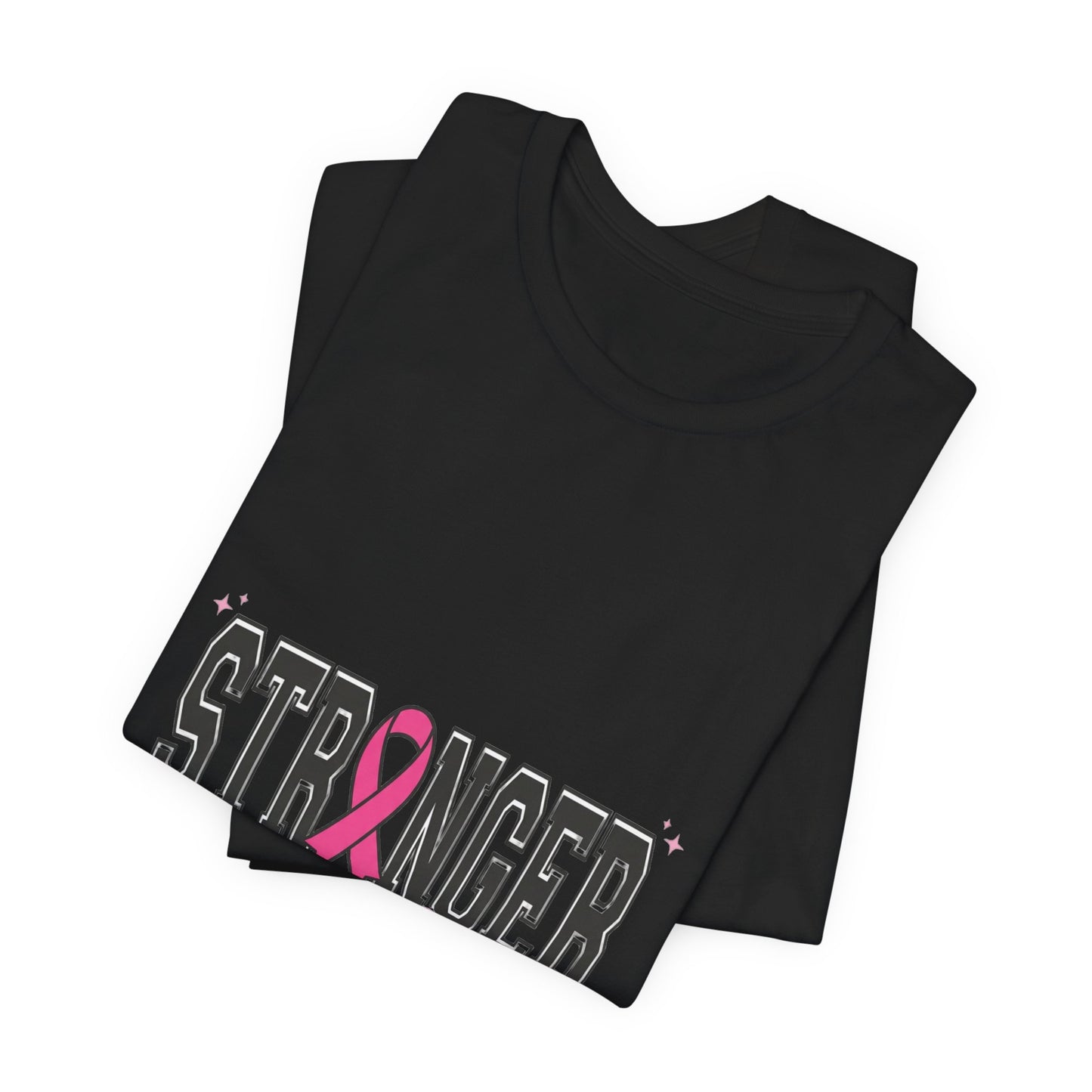 Stronger Together T-Shirt | Breast Cancer Awareness pink ribbon solidarity