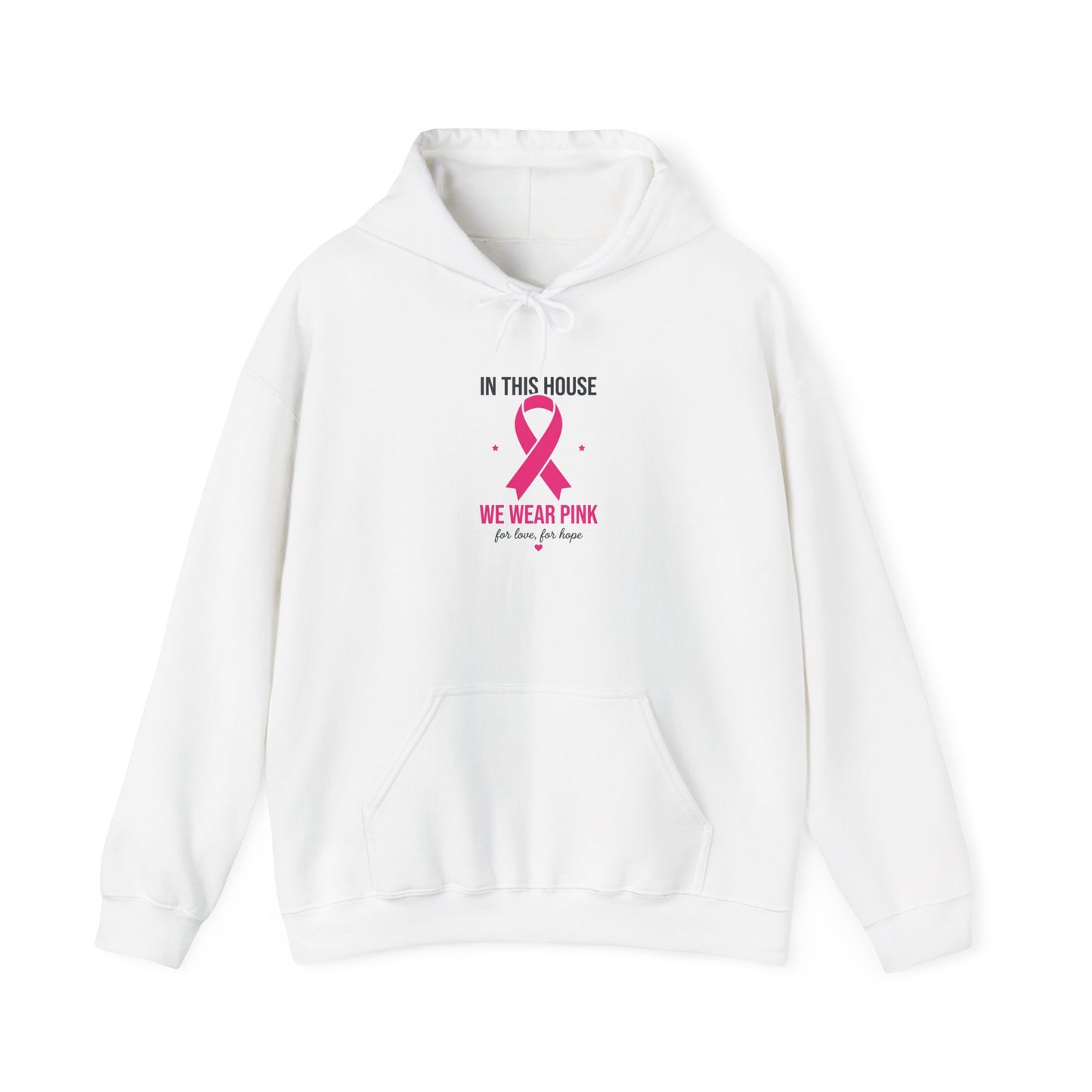 Breast Cancer Awareness Ribbon Hoodie | Pink Support Sweatshirt