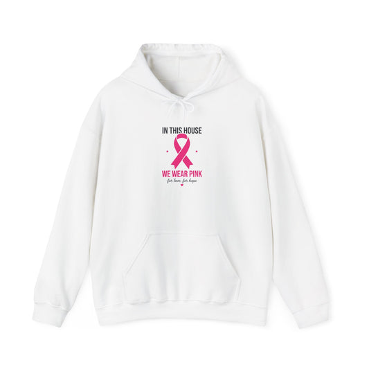 Breast Cancer Awareness Ribbon Hoodie | Pink Support Sweatshirt