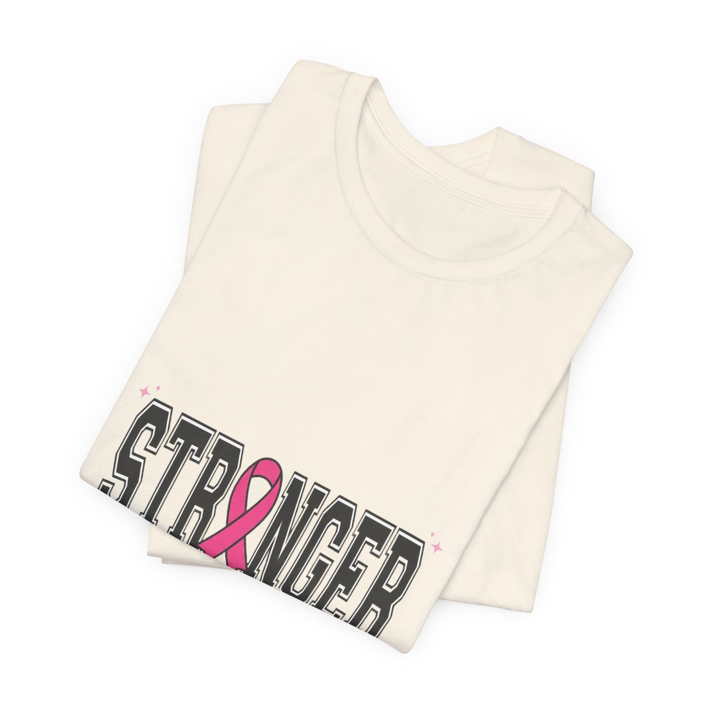 Stronger Together T-Shirt | Breast Cancer Awareness pink ribbon solidarity