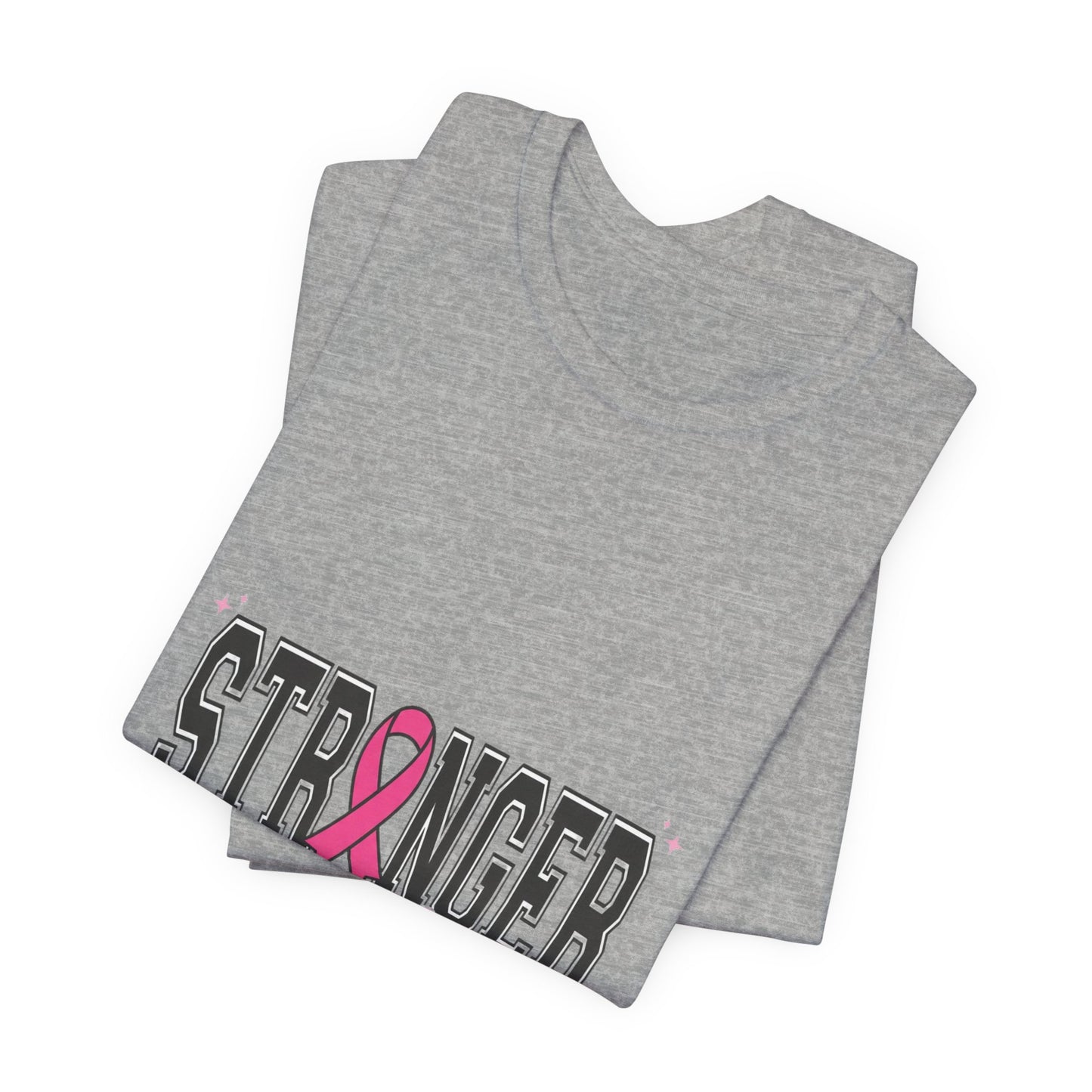 Stronger Together T-Shirt | Breast Cancer Awareness pink ribbon solidarity