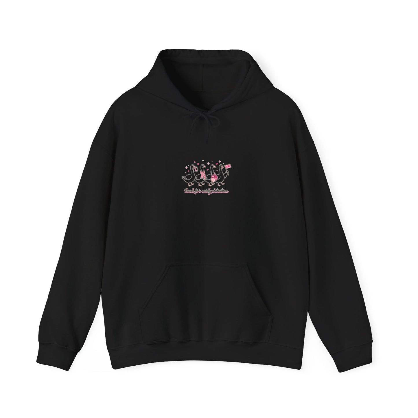 Breast Cancer Ribbon Support Hoodie | Pink Awareness Typography
