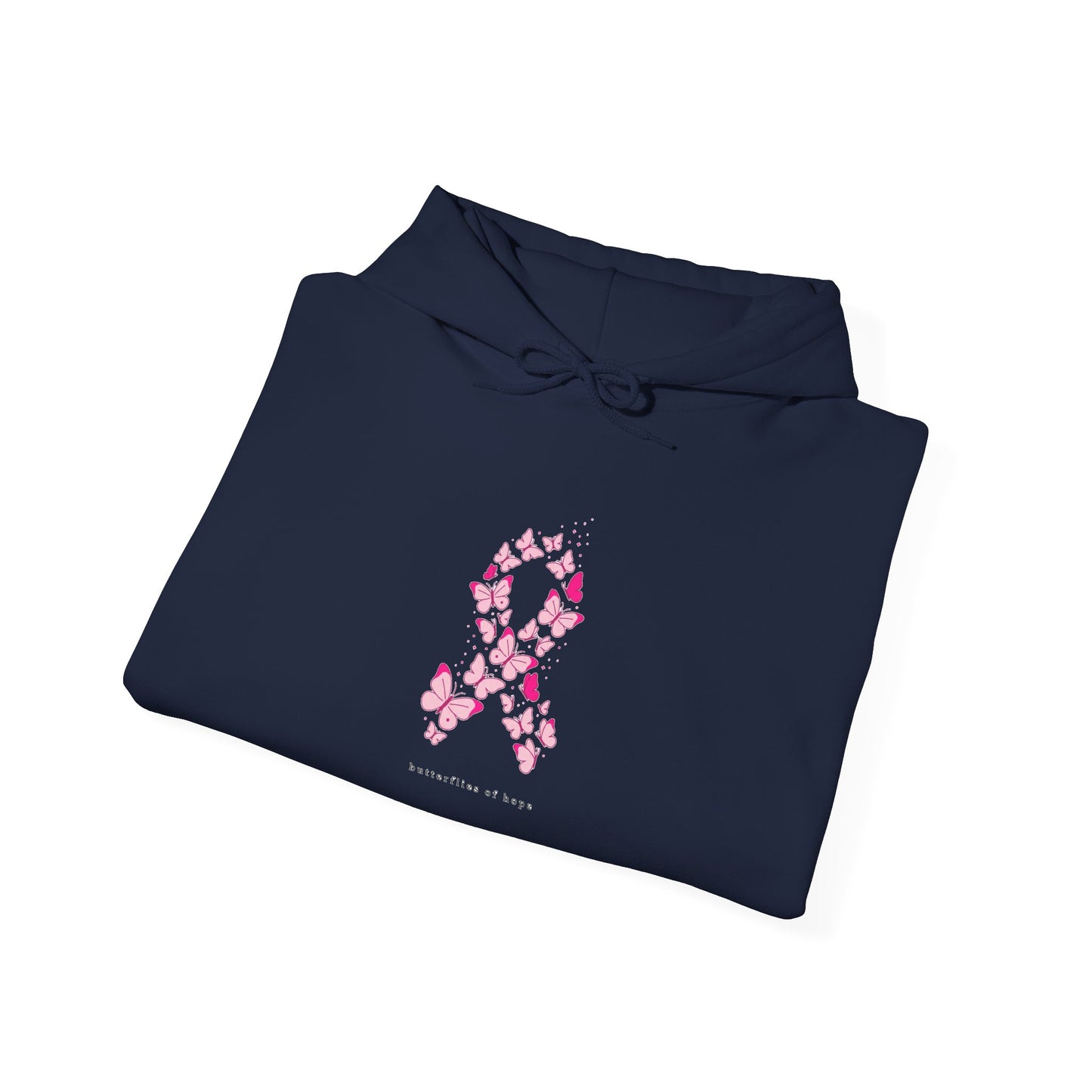 Pink Ribbon Support Hoodie | Breast Cancer Awareness, Survivor Solidarity