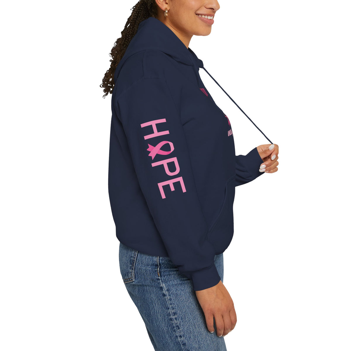 Nurse Squad Wears Pink Hoodie | Breast Cancer Awareness Nurse Pullover | Pink Ribbon Support Hoodie