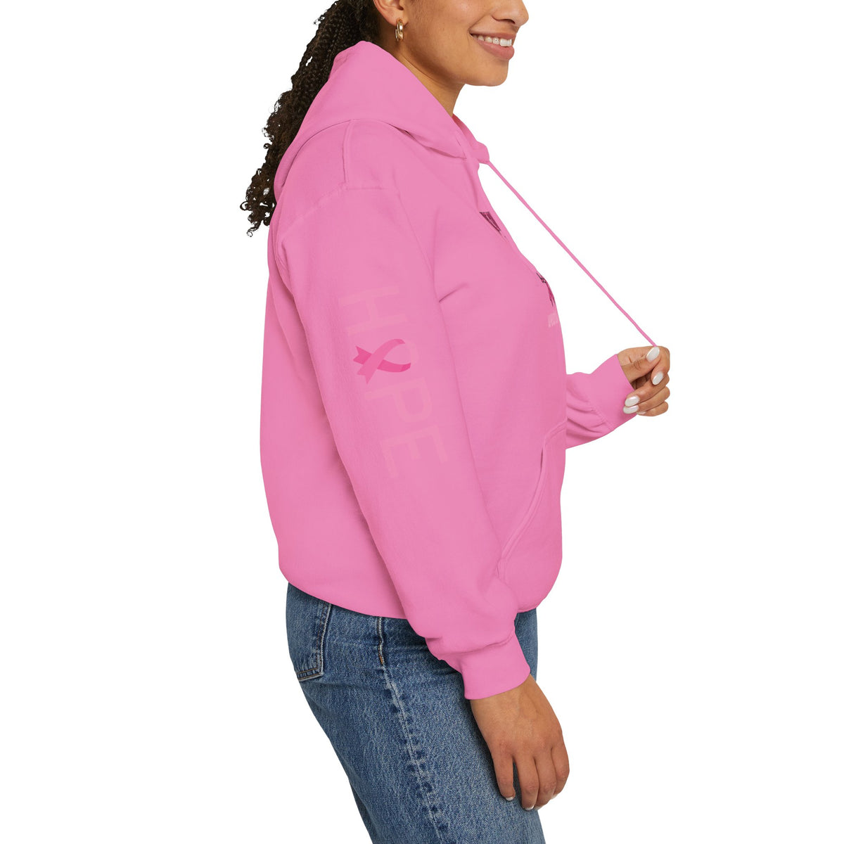 Nurse Squad Wears Pink Hoodie | Breast Cancer Awareness Nurse Pullover | Pink Ribbon Support Hoodie