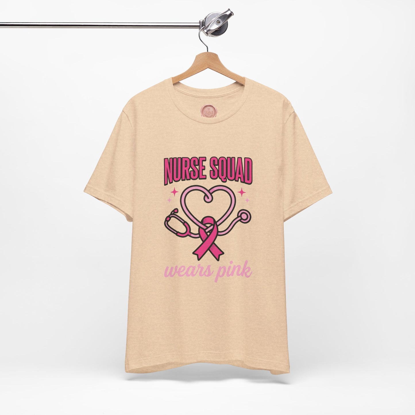 Nurse Squad Wears Pink Tee | Breast Cancer Awareness, Pink Ribbon