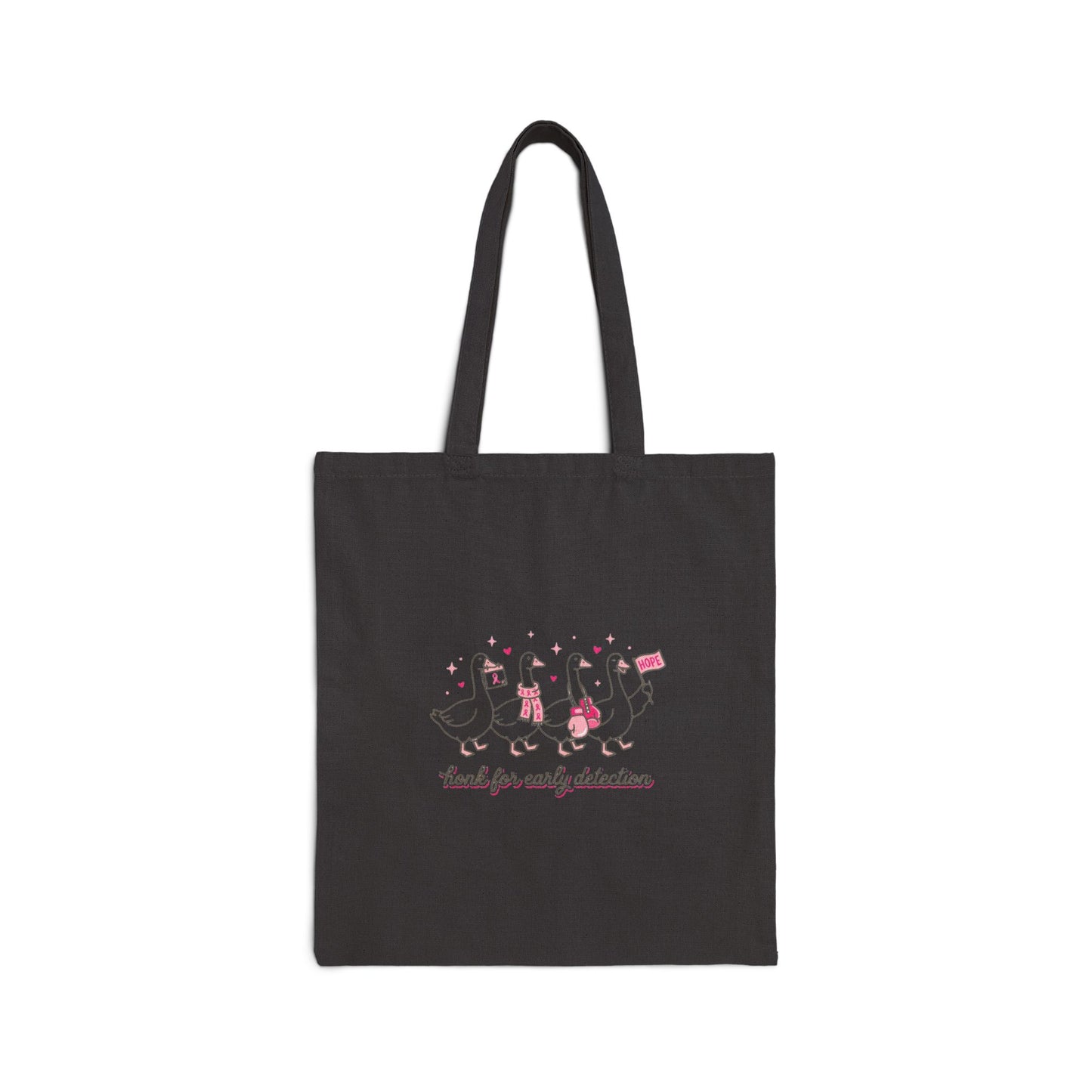 Marching Ducks Pink Ribbon Tote | Breast Cancer Awareness