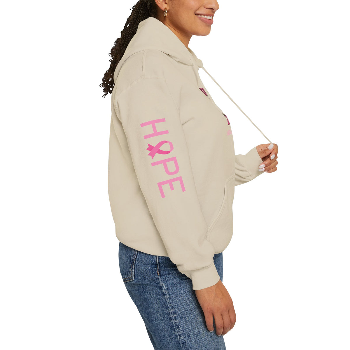 Nurse Squad Wears Pink Hoodie | Breast Cancer Awareness Nurse Pullover | Pink Ribbon Support Hoodie
