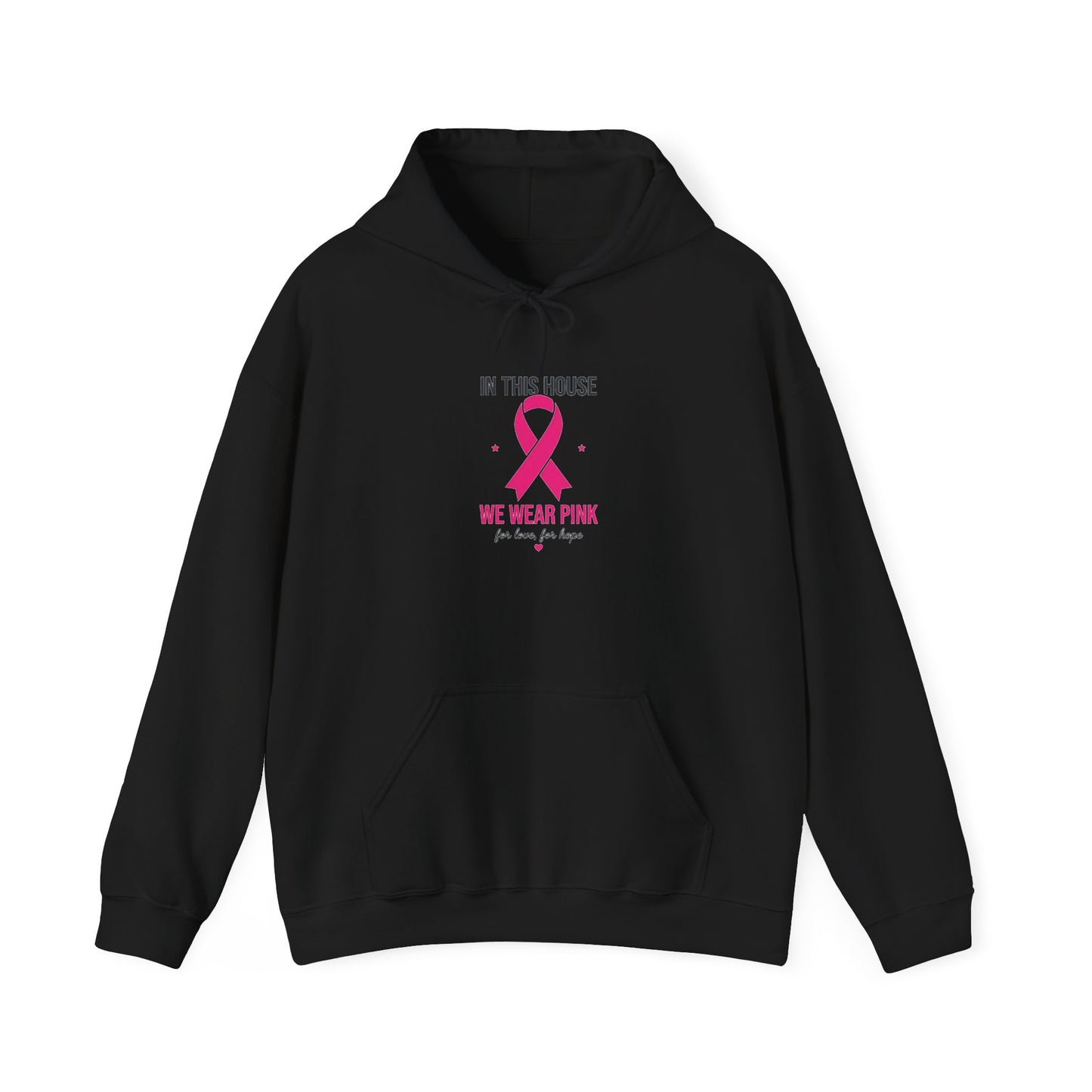Breast Cancer Awareness Ribbon Hoodie | Pink Support Sweatshirt