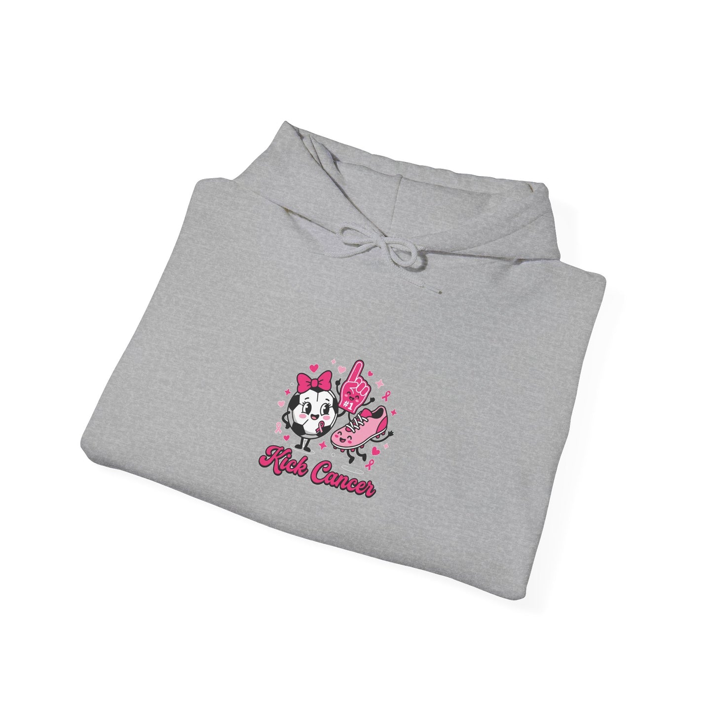 Breast Cancer Ribbon Floral Hoodie | Pink Awareness Support