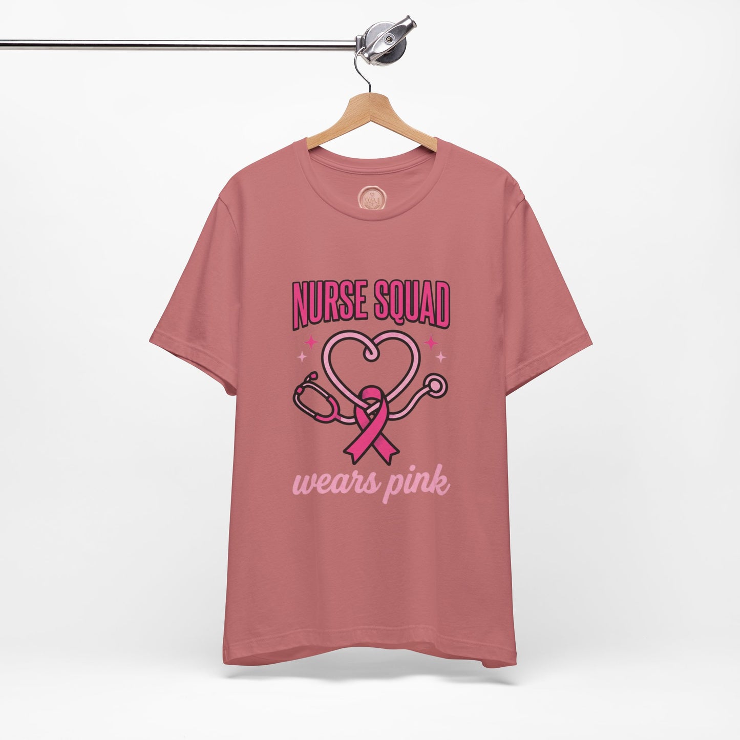 Nurse Squad Wears Pink Tee | Breast Cancer Awareness, Pink Ribbon