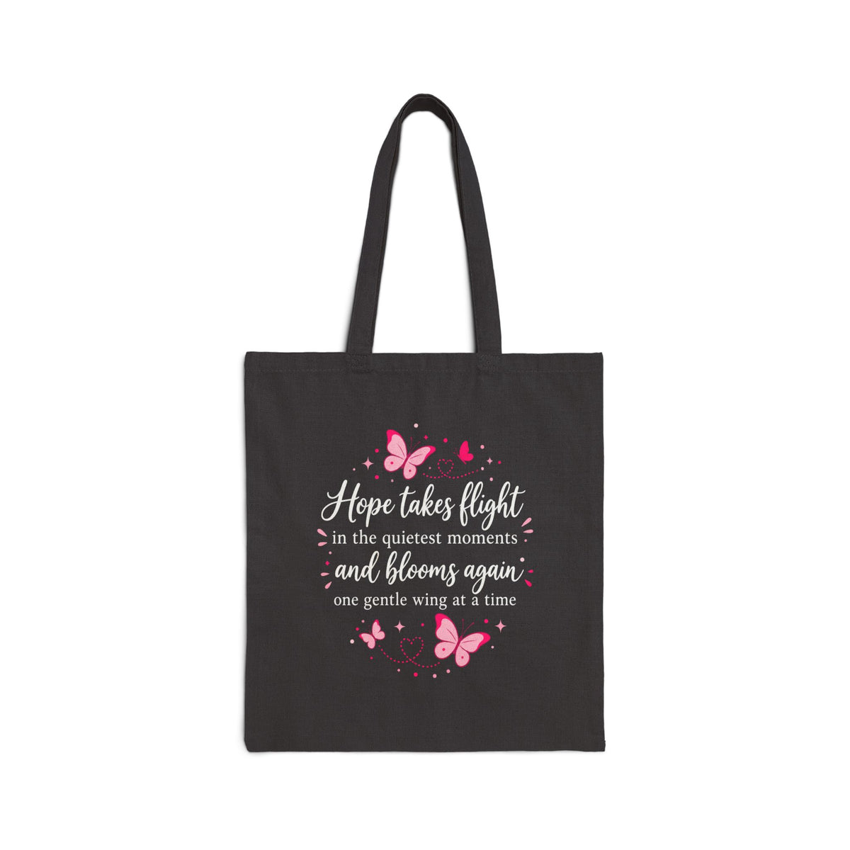 Butterflies of Hope Pink Ribbon Tote | Breast Cancer Awareness