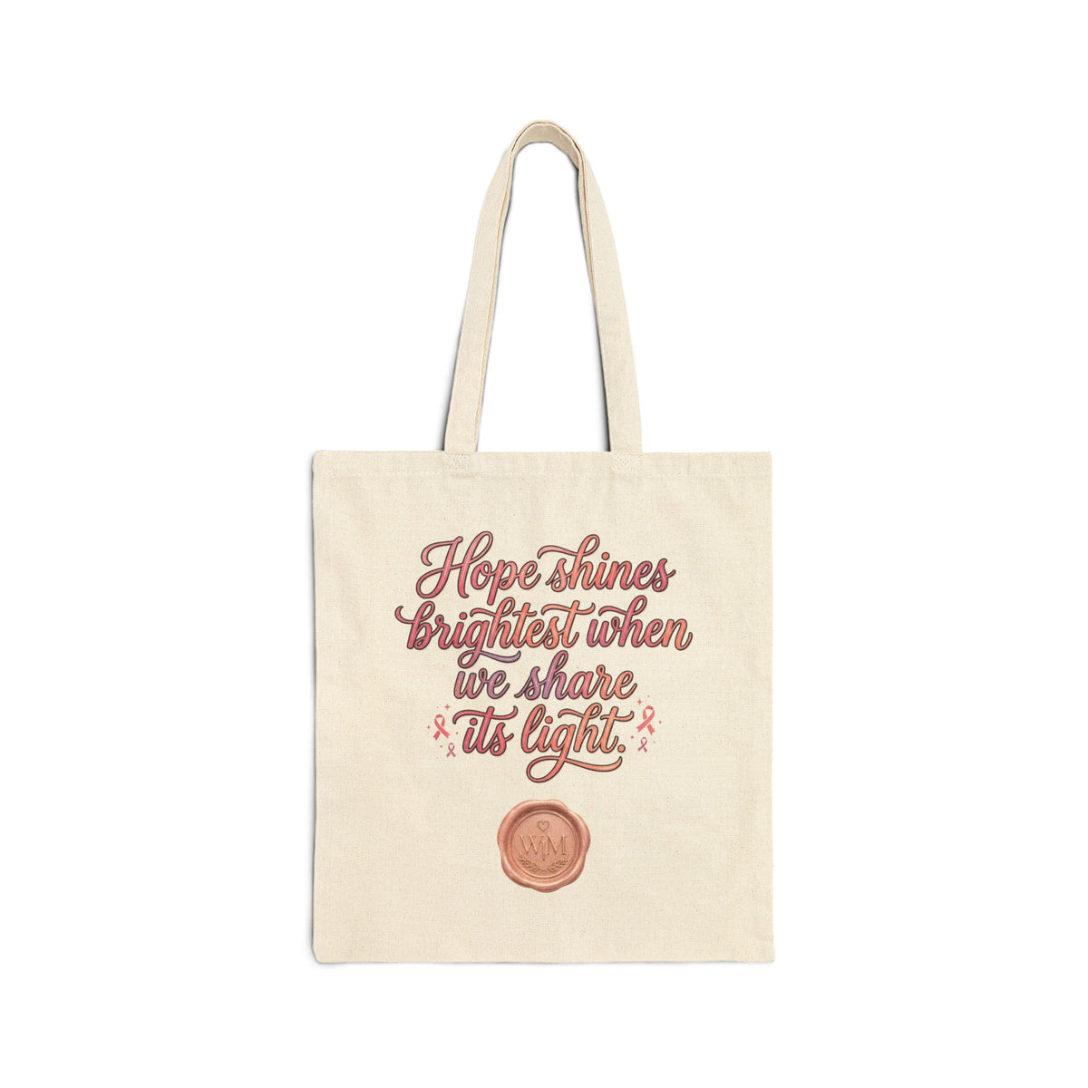 Nurse Squad Wears Pink Tote Bag | Breast Cancer Awareness Nurse Gift | Reusable Cotton Carryall