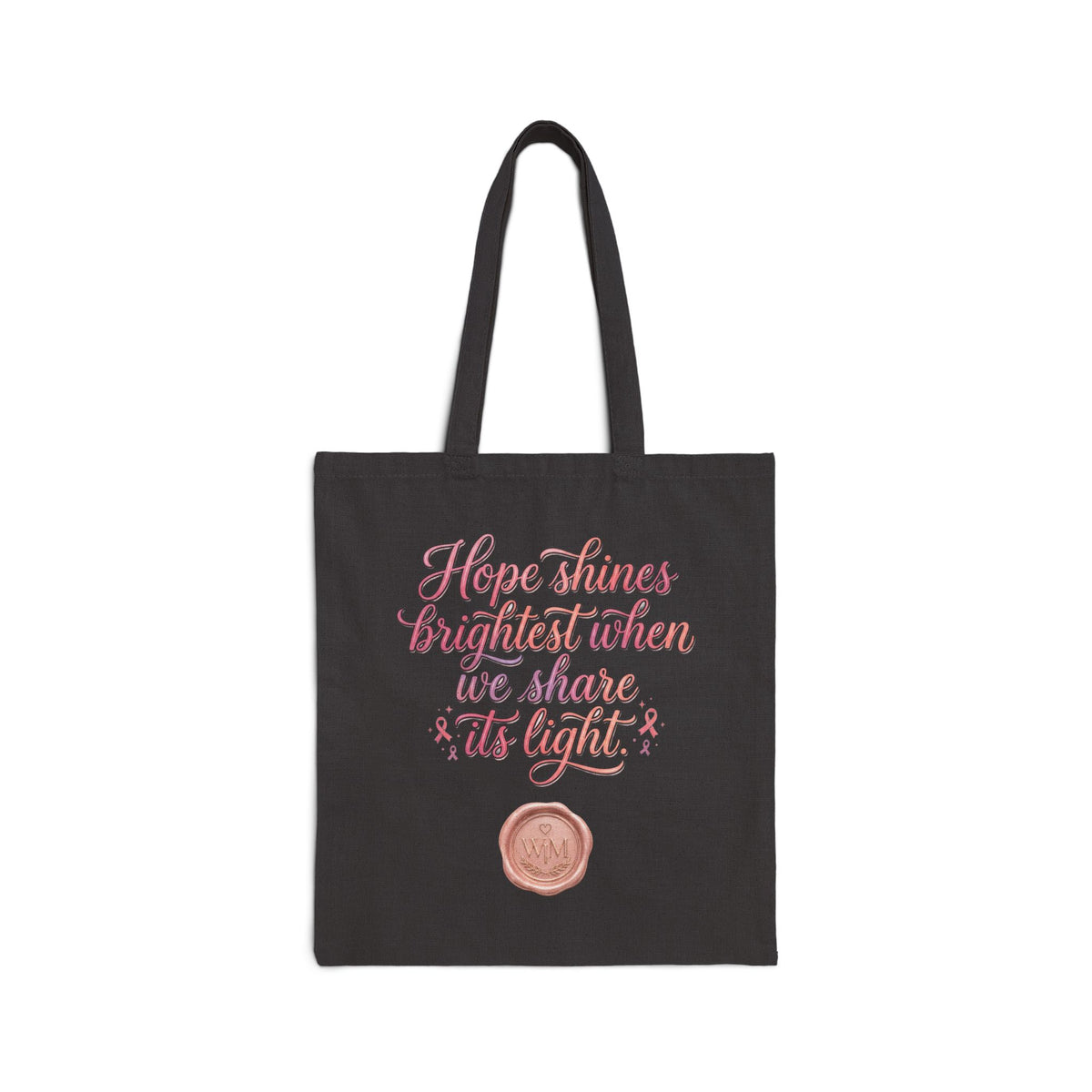 Nurse Squad Wears Pink Tote Bag | Breast Cancer Awareness Nurse Gift | Reusable Cotton Carryall