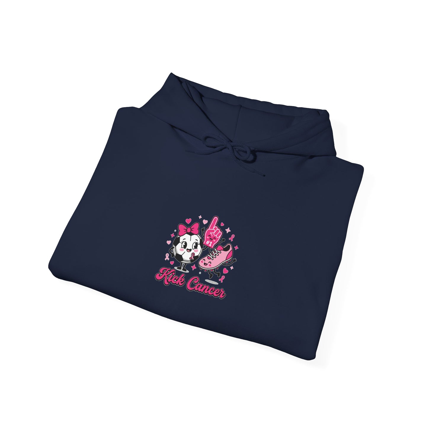 Breast Cancer Ribbon Floral Hoodie | Pink Awareness Support