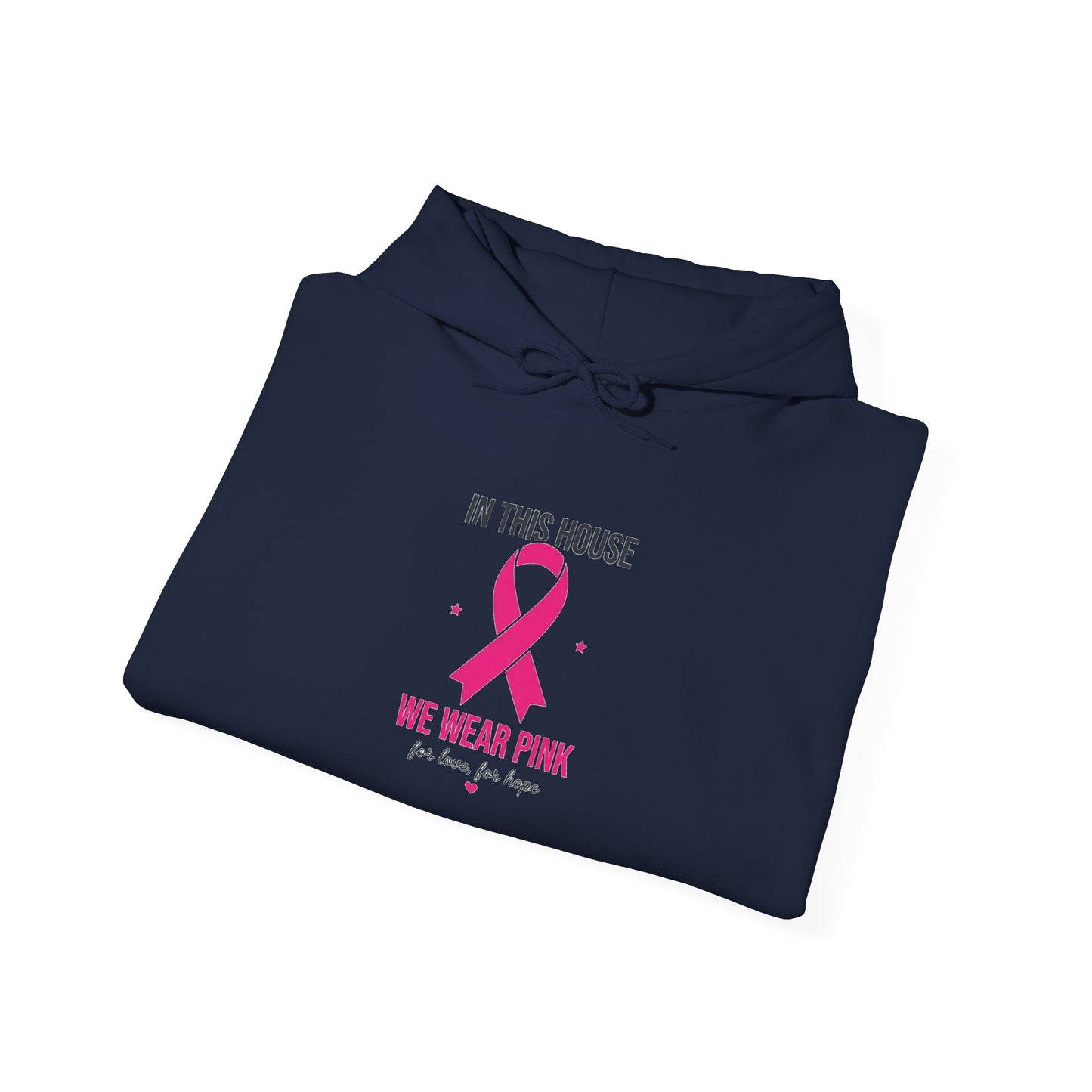 Breast Cancer Awareness Ribbon Hoodie | Pink Support Sweatshirt