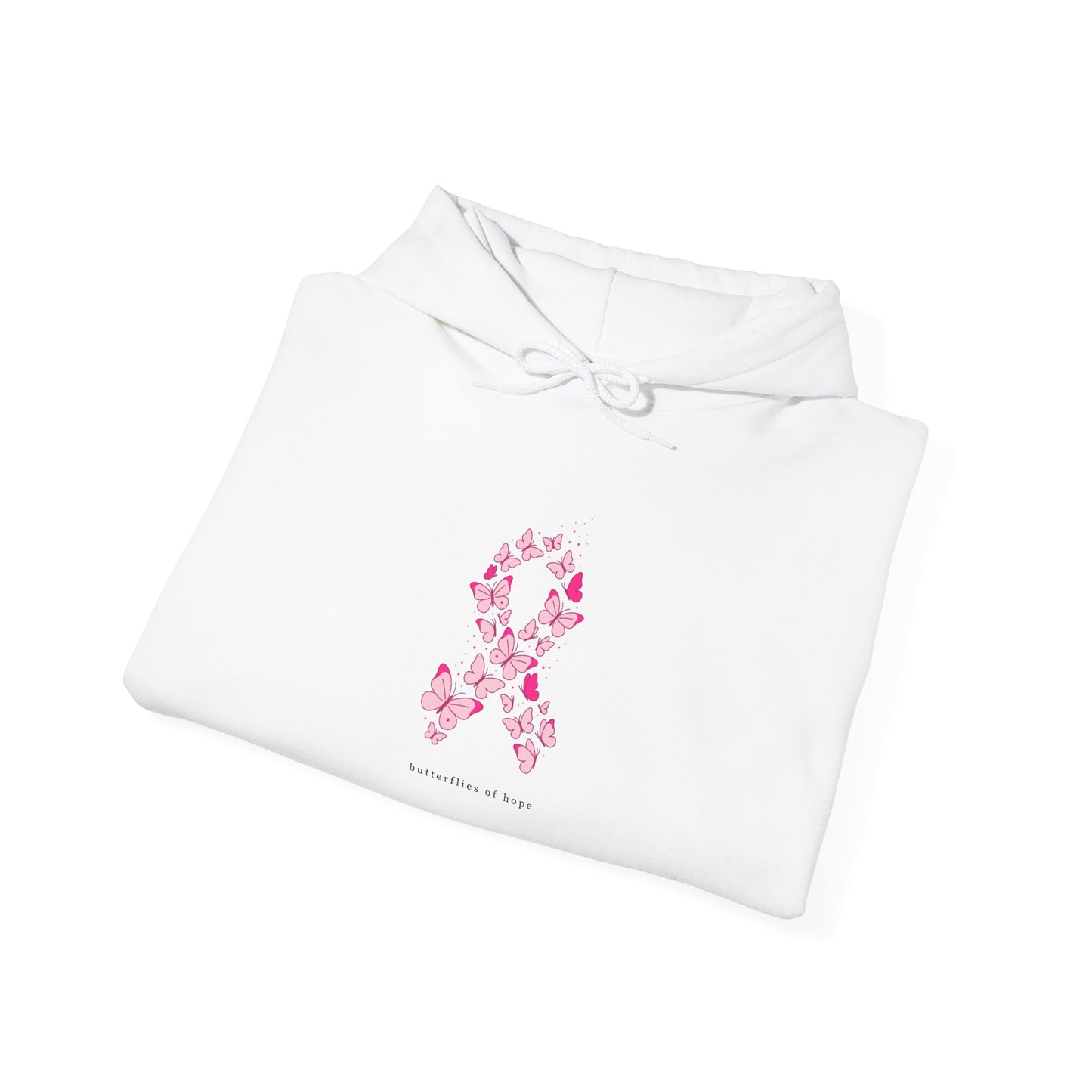 Pink Ribbon Support Hoodie | Breast Cancer Awareness, Survivor Solidarity