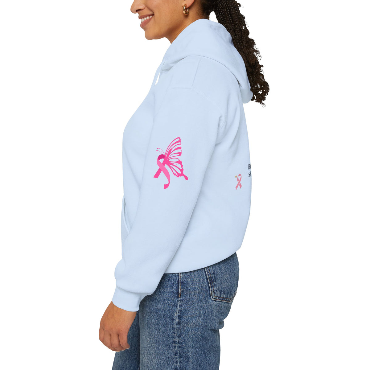 Nurse Squad Wears Pink Hoodie | Breast Cancer Awareness Nurse Pullover | Pink Ribbon Support Hoodie