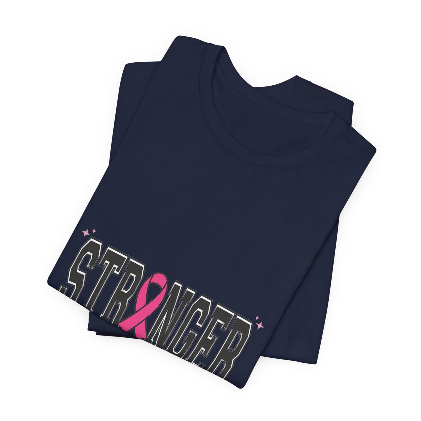 Stronger Together T-Shirt | Breast Cancer Awareness pink ribbon solidarity