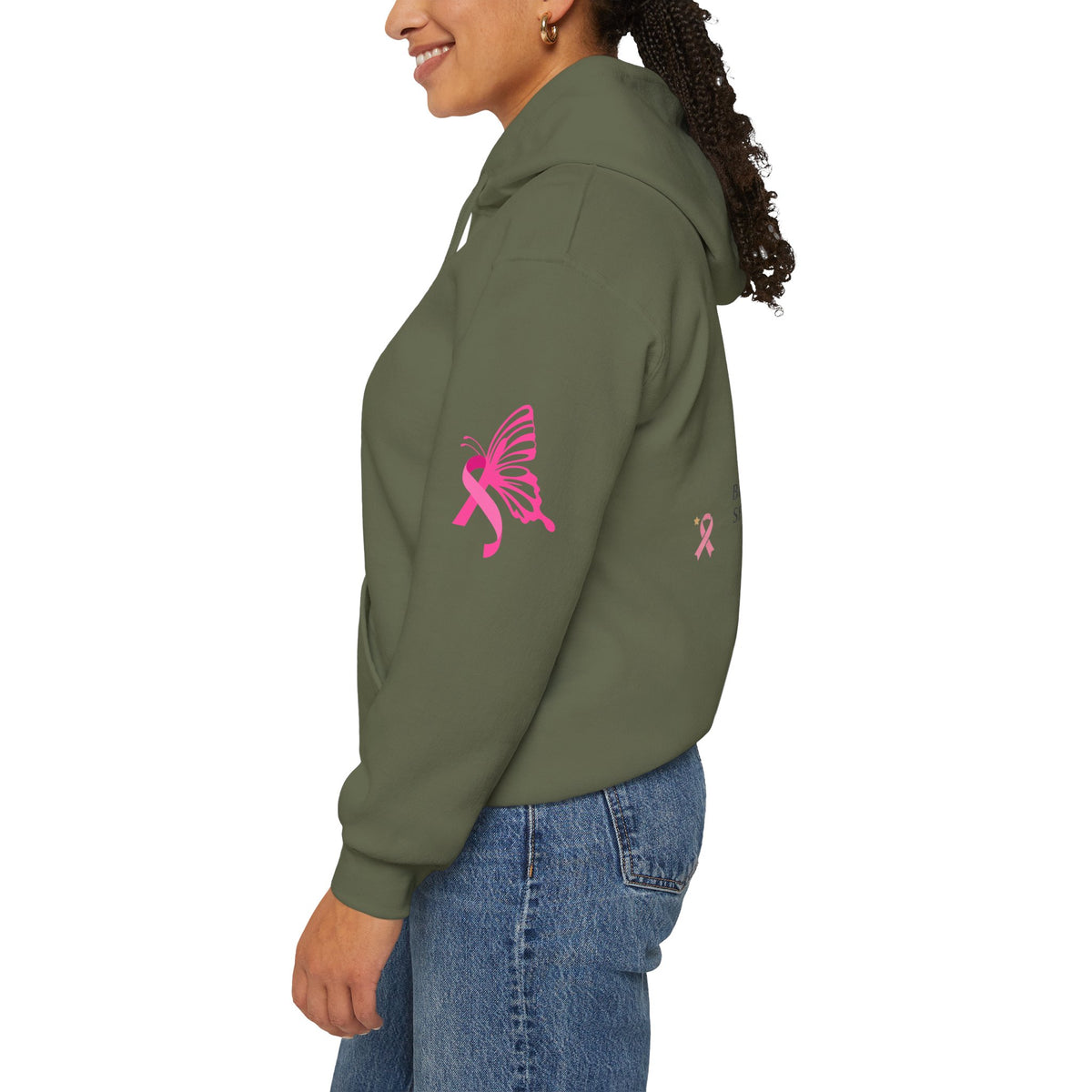 Nurse Squad Wears Pink Hoodie | Breast Cancer Awareness Nurse Pullover | Pink Ribbon Support Hoodie