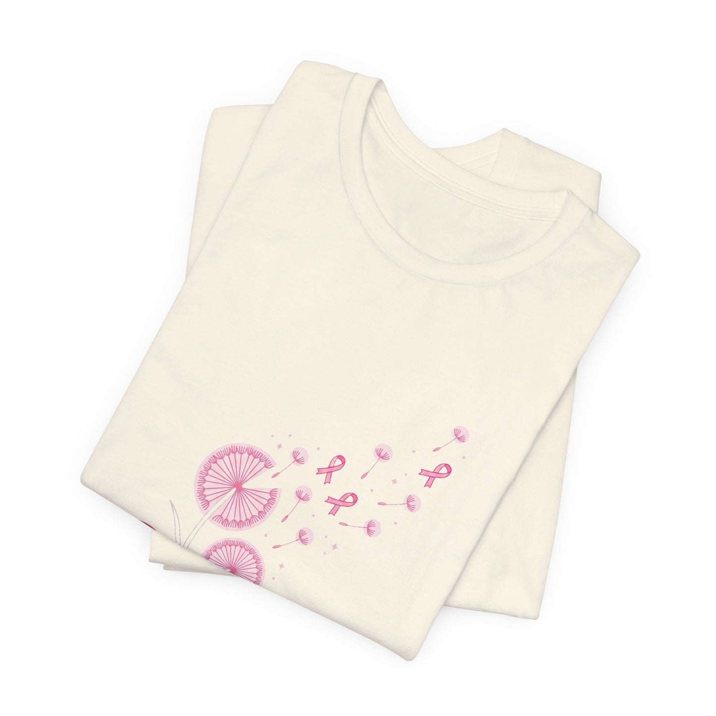 Let Hope Fly Breast Cancer Ribbon T-Shirt | Pink Awareness Tee