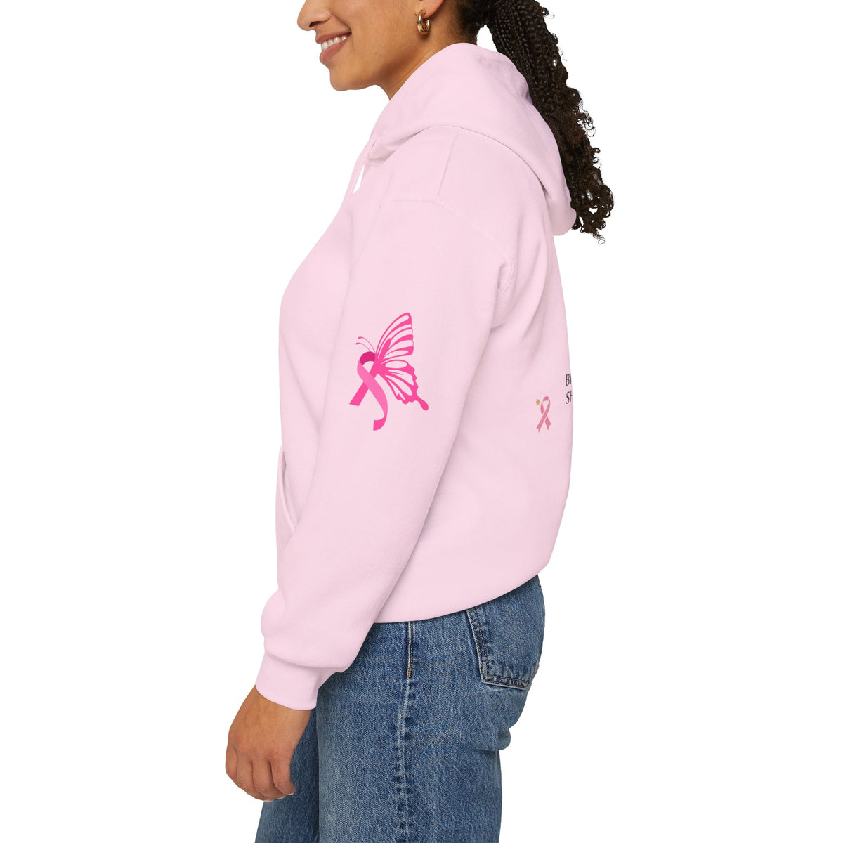 Nurse Squad Wears Pink Hoodie | Breast Cancer Awareness Nurse Pullover | Pink Ribbon Support Hoodie