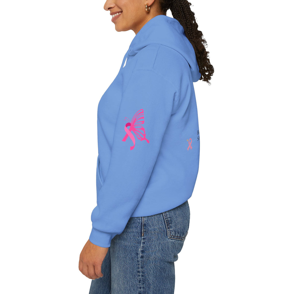 Nurse Squad Wears Pink Hoodie | Breast Cancer Awareness Nurse Pullover | Pink Ribbon Support Hoodie