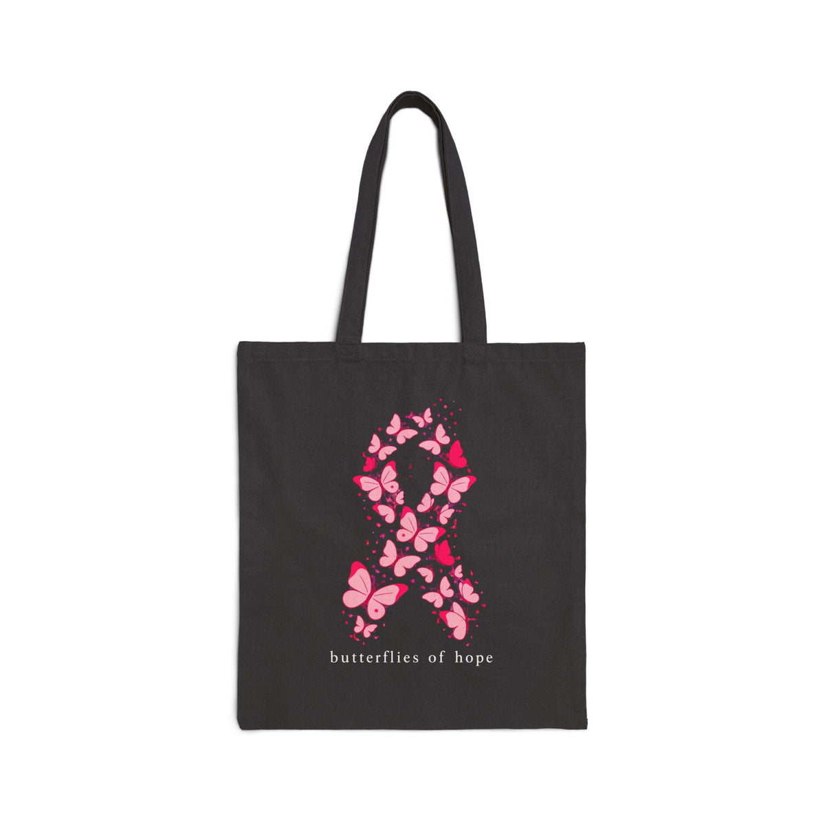 Butterflies of Hope Pink Ribbon Tote | Breast Cancer Awareness