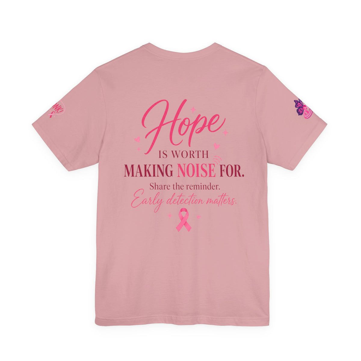 Think Pink Ribbon Geese T-Shirt | Breast Cancer Awareness, Survivor Support