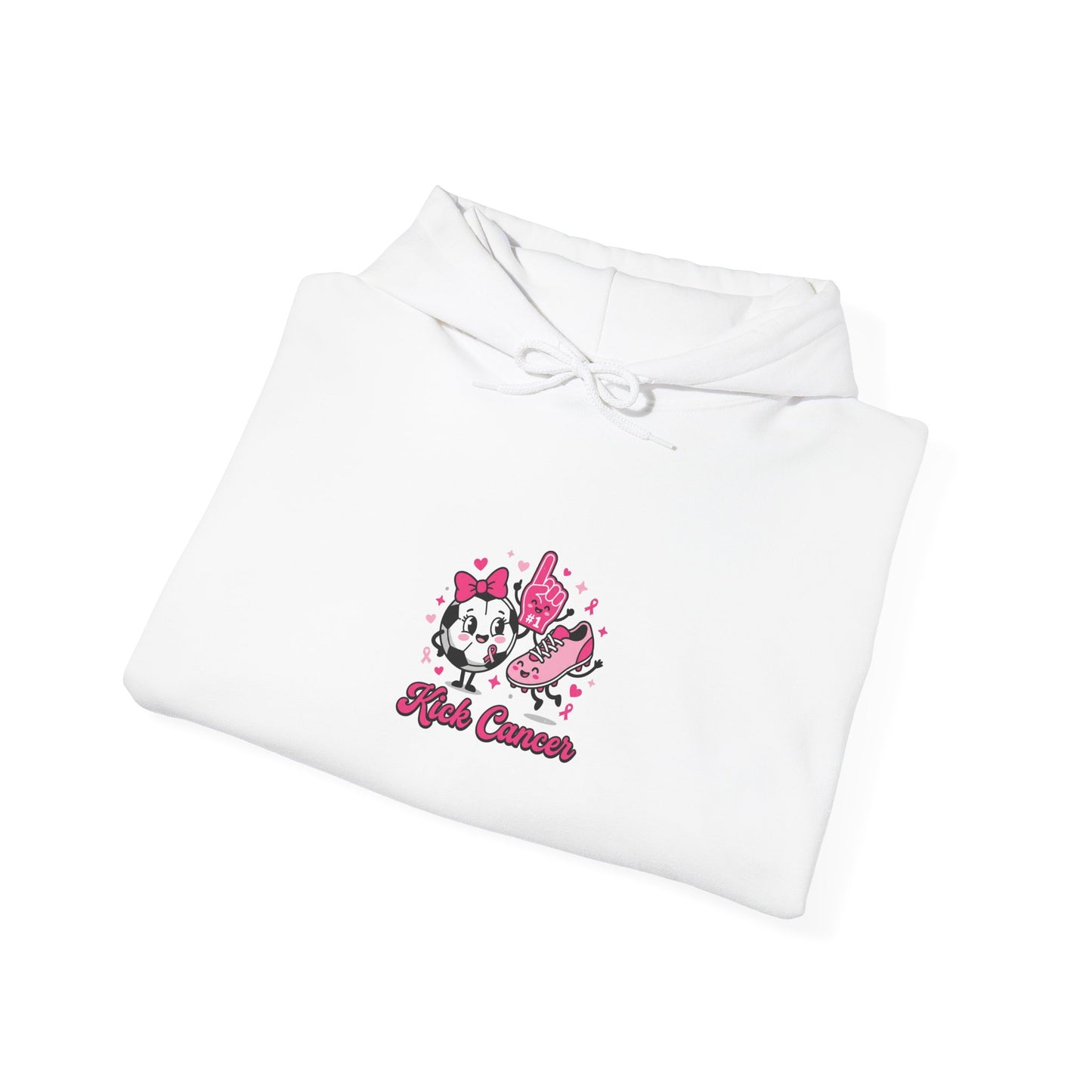 Breast Cancer Ribbon Floral Hoodie | Pink Awareness Support