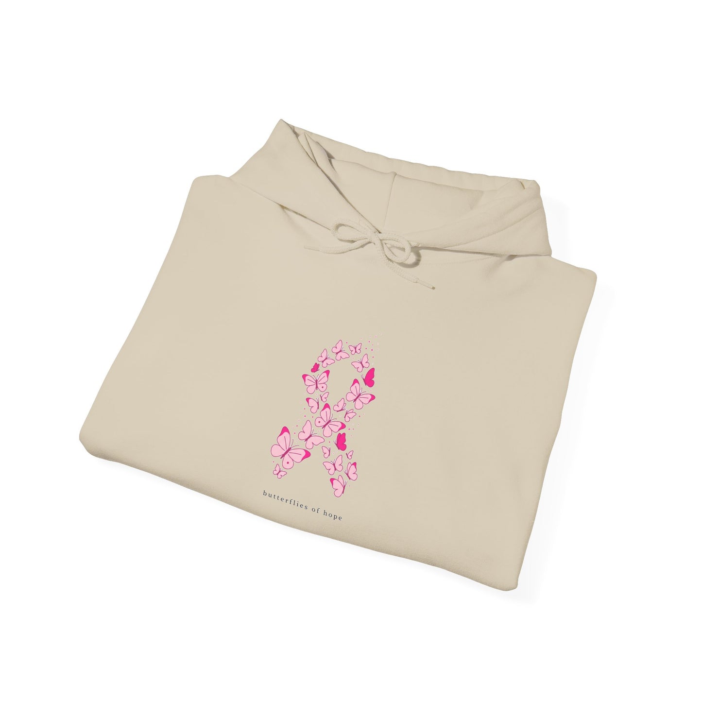 Pink Ribbon Support Hoodie | Breast Cancer Awareness, Survivor Solidarity