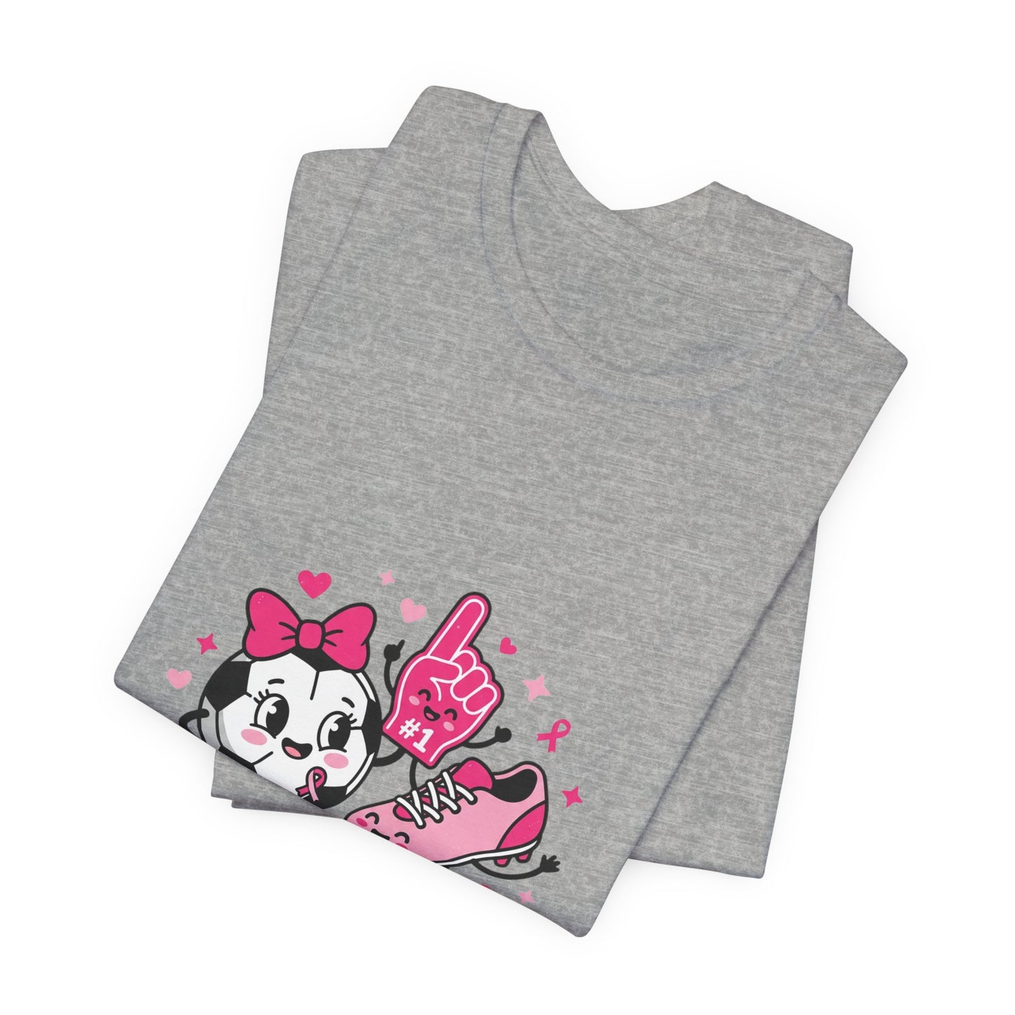 Kick Cancer Panda Ribbon Tee | Breast Cancer Awareness, Pink Ribbon