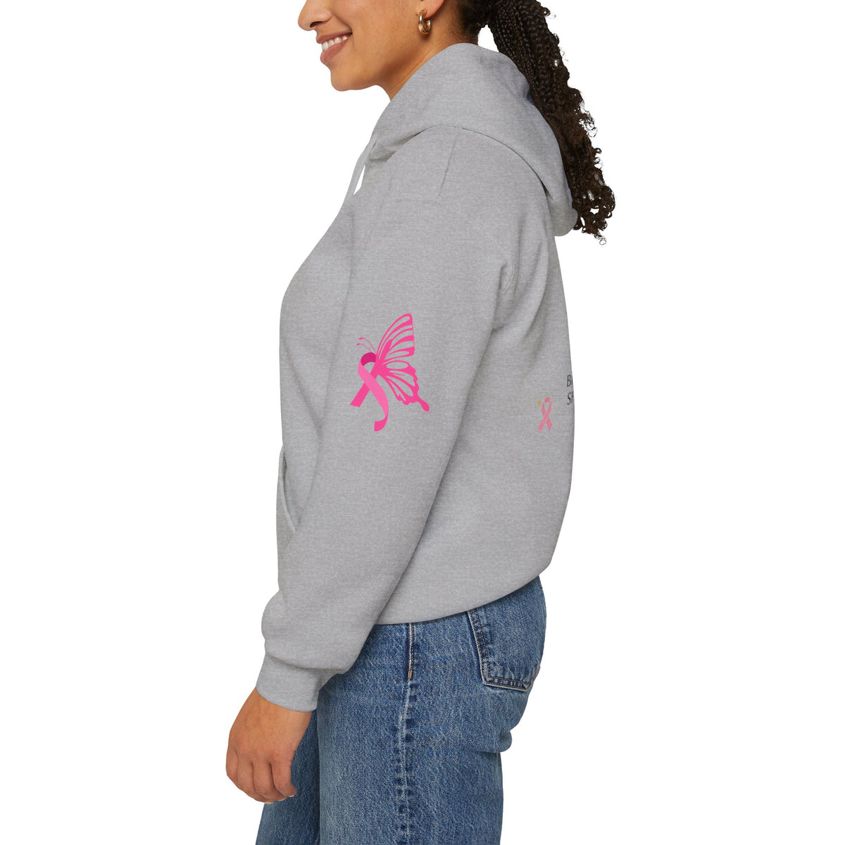 Nurse Squad Wears Pink Hoodie | Breast Cancer Awareness Nurse Pullover | Pink Ribbon Support Hoodie