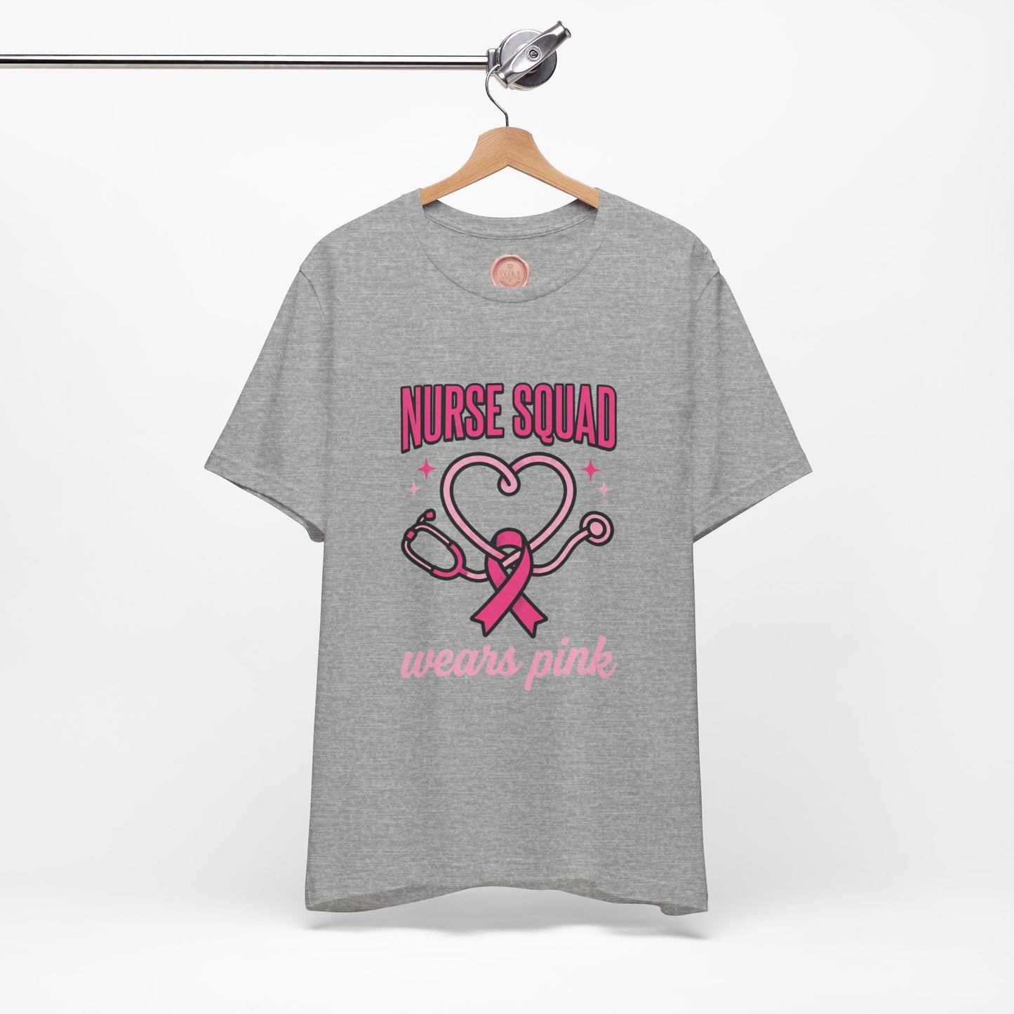 Nurse Squad Wears Pink Tee | Breast Cancer Awareness, Pink Ribbon