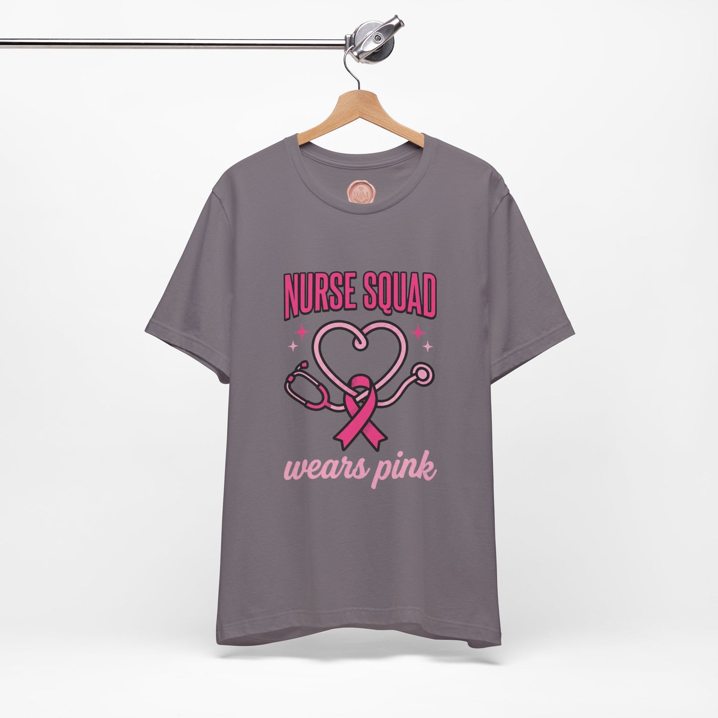 Nurse Squad Wears Pink Tee | Breast Cancer Awareness, Pink Ribbon