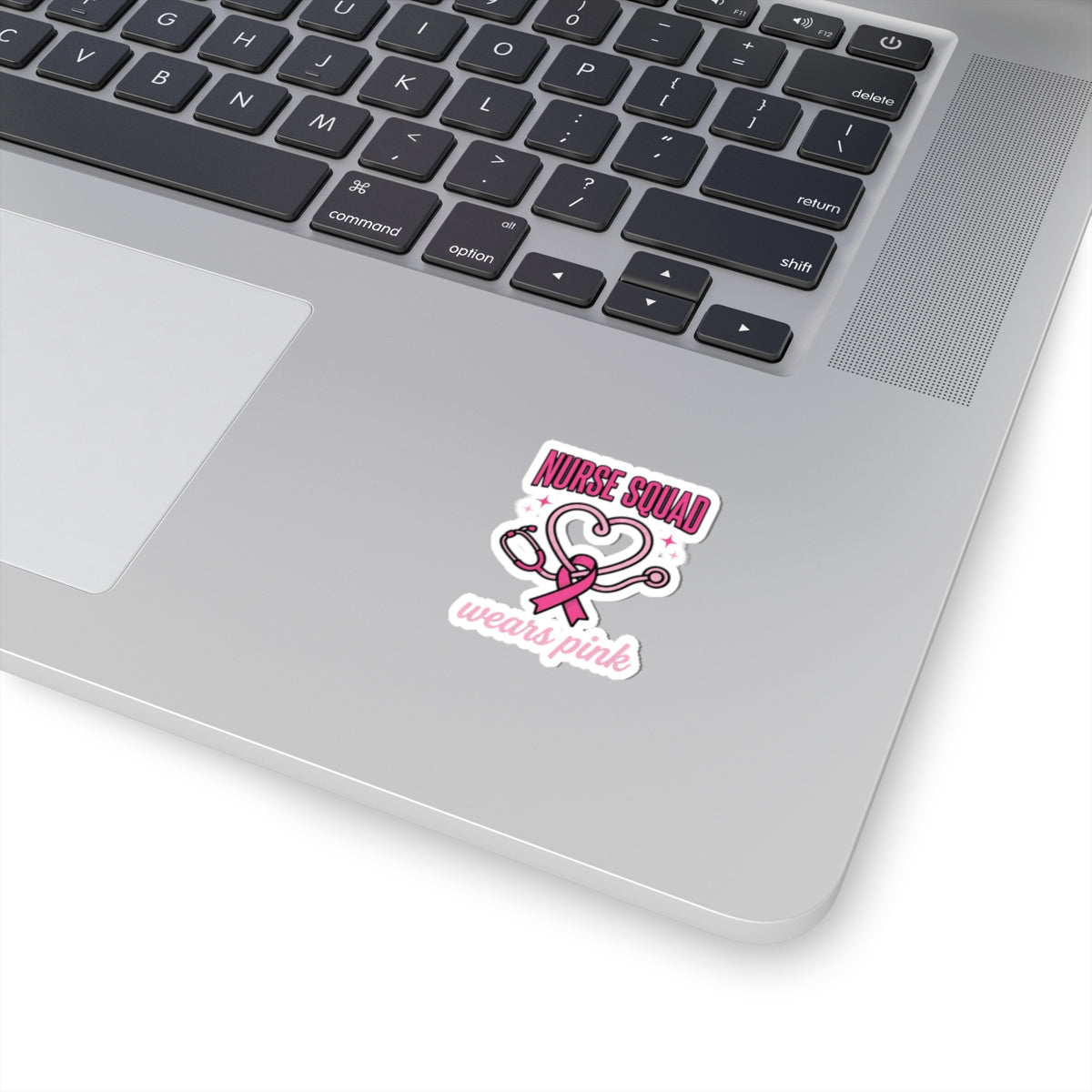 Nurse Squad Wears Pink Sticker | Breast Cancer Awareness, Pink Ribbon