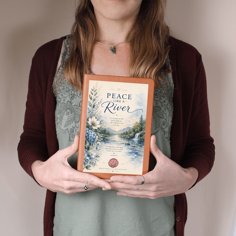 Peace Like a River | A Faith Journal for Resting in God's Perfect Peace (Soft Leather Journal)