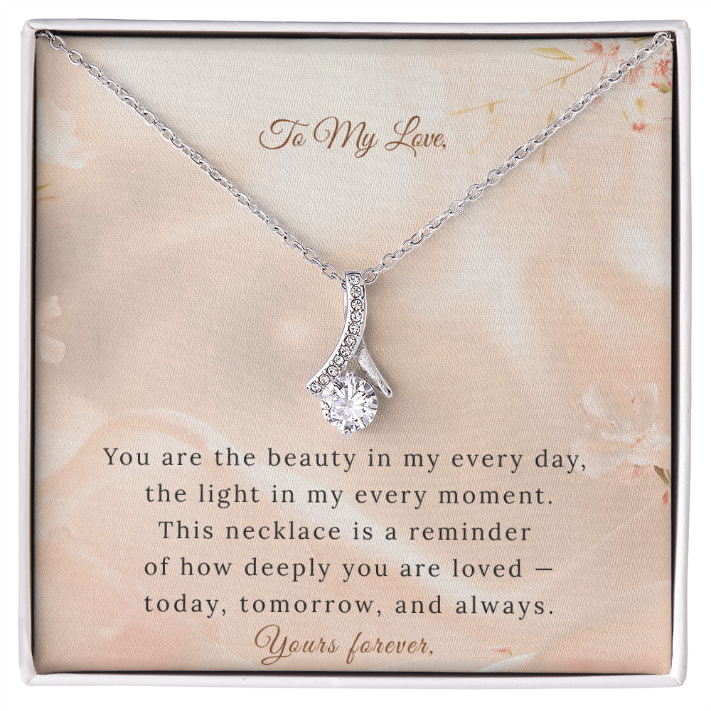 Alluring Beauty Necklace – To My Love | A Timeless Expression of Love