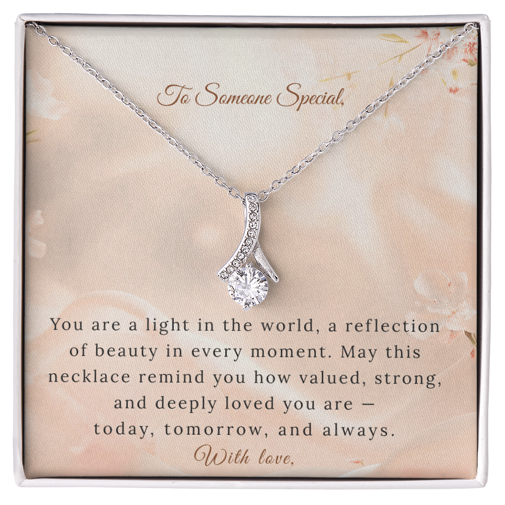 Alluring Beauty Necklace – To Someone Special | Elegant & Meaningful Gift