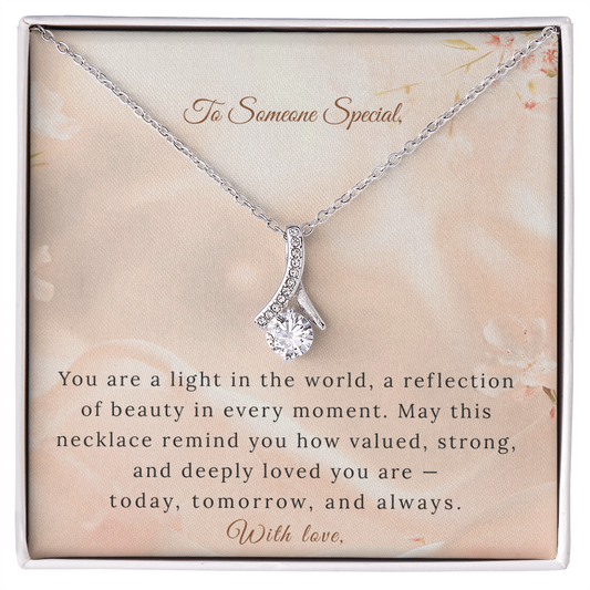 Alluring Beauty Necklace – To Someone Special | Elegant & Meaningful Gift