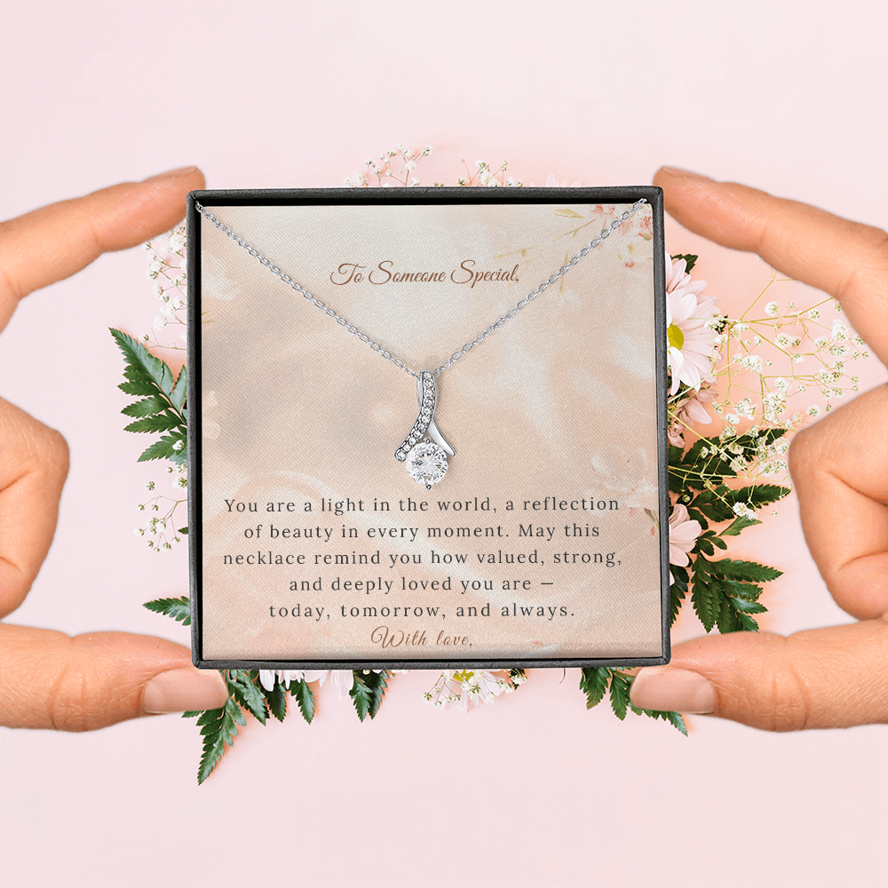 Alluring Beauty Necklace – To Someone Special | Elegant & Meaningful Gift