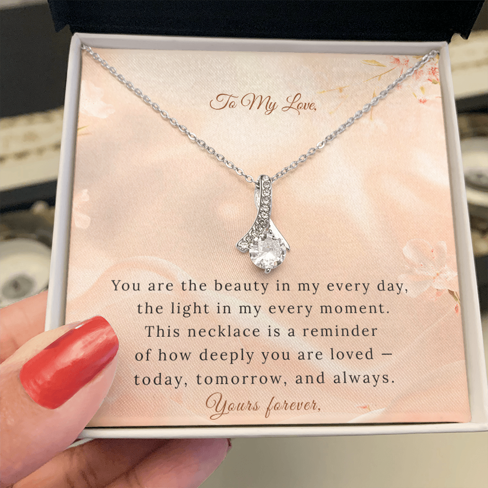 Alluring Beauty Necklace – To My Love | A Timeless Expression of Love