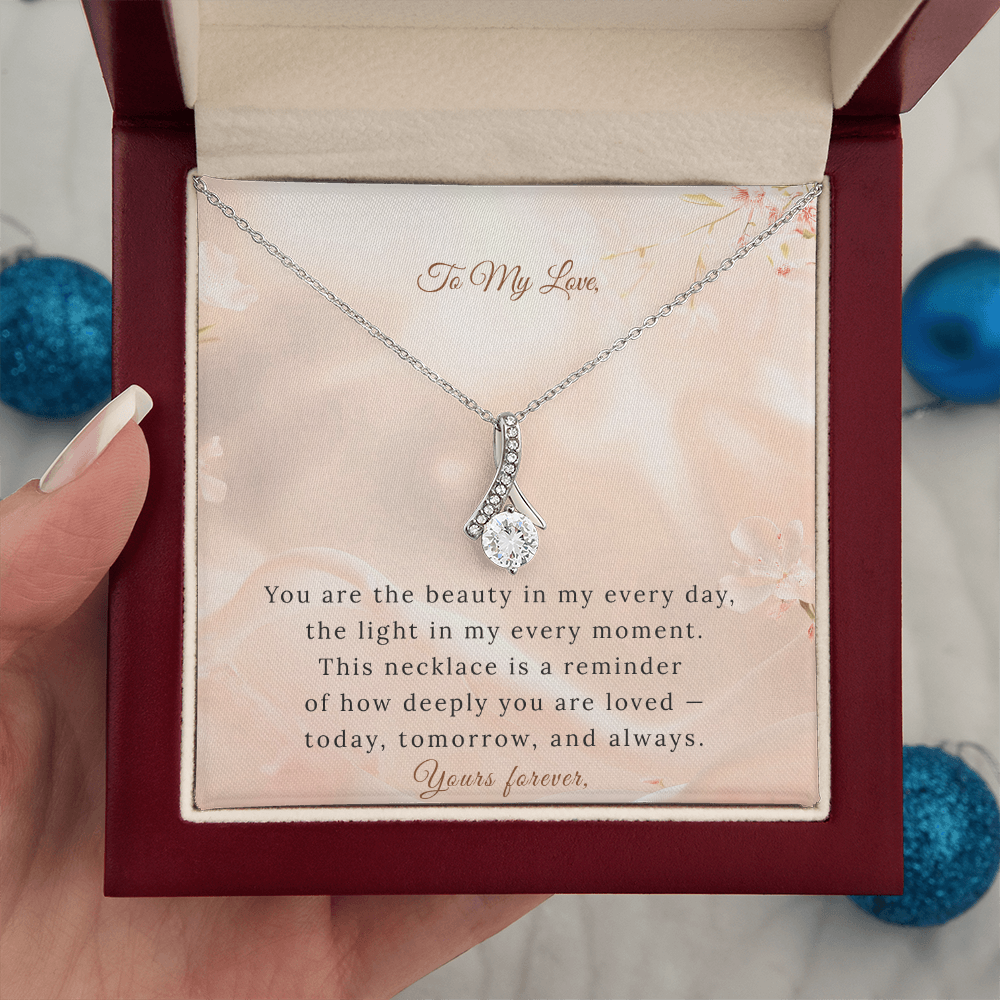 Alluring Beauty Necklace – To My Love | A Timeless Expression of Love